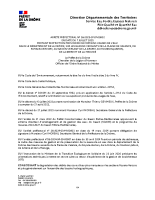 Arrêté préfectoral